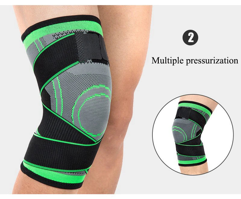 Adjustable Knee Support Brace – Patella Stabilizer for Pain Relief, Running, Hiking, Basketball & Sports