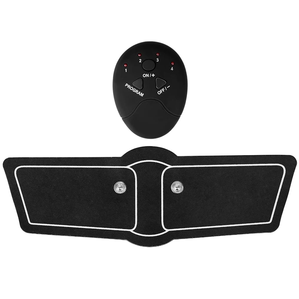 EMS Muscle Stimulator – Abdominal, Hip & Arm Trainer for Fat Burning, Toning & Fitness Massage