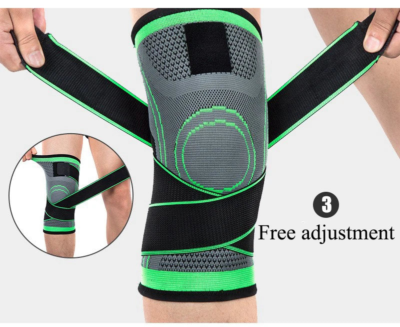 Adjustable Knee Support Brace – Patella Stabilizer for Pain Relief, Running, Hiking, Basketball & Sports