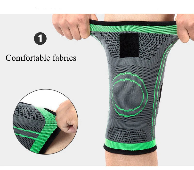 Adjustable Knee Support Brace – Patella Stabilizer for Pain Relief, Running, Hiking, Basketball & Sports
