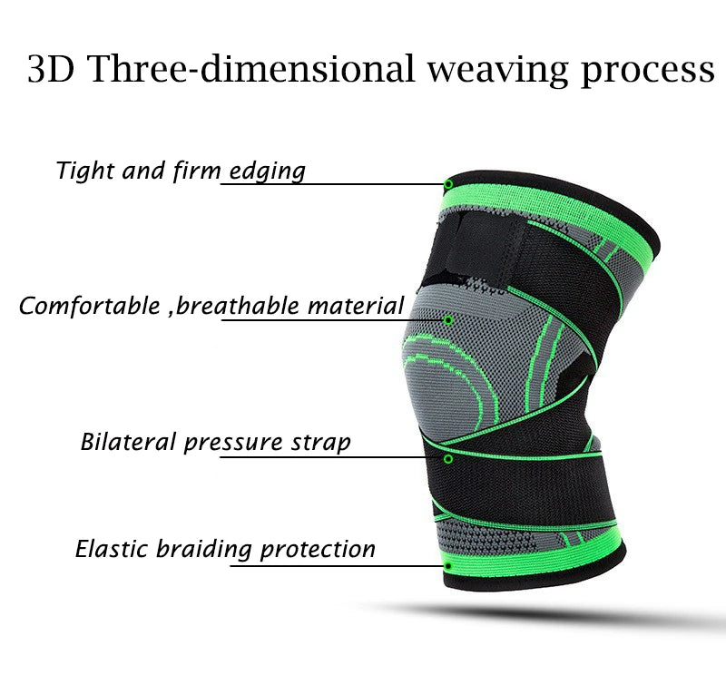 Adjustable Knee Support Brace – Patella Stabilizer for Pain Relief, Running, Hiking, Basketball & Sports