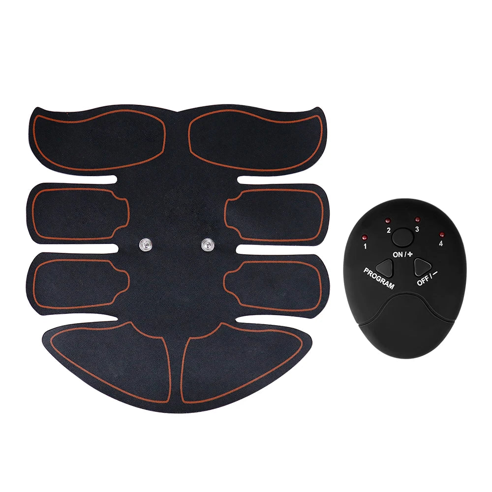 EMS Muscle Stimulator – Abdominal, Hip & Arm Trainer for Fat Burning, Toning & Fitness Massage
