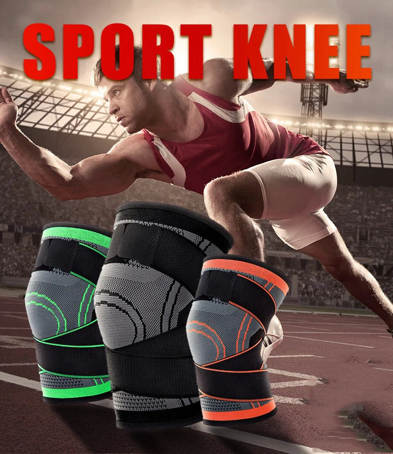Adjustable Knee Support Brace – Patella Stabilizer for Pain Relief, Running, Hiking, Basketball & Sports