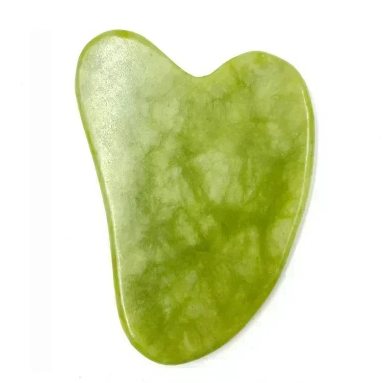 Natural Jade Roller & Gua Sha Set – Face, Eye & Neck Massage Tool for Skin Lifting, Lymphatic Drainage & Spa Relaxation