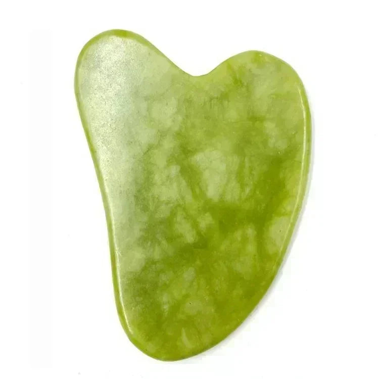 Natural Jade Roller & Gua Sha Set – Face, Neck & Eye Massager Tool for Spa, Lifting & Skin Care Therapy