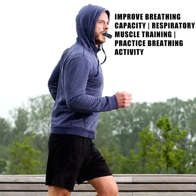 Portable Lung Exerciser – Lightweight Silicone Respiratory Training Device for Breathing & Lung Strength