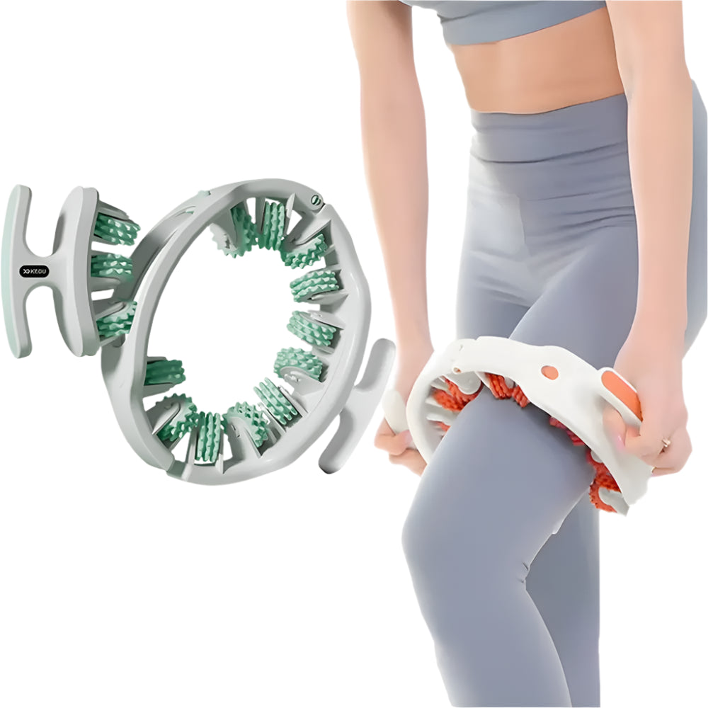 Leg Roller & Cellulite Massager – Manual Muscle Massager Roller & Multi-Function Pelvic Floor Trainer