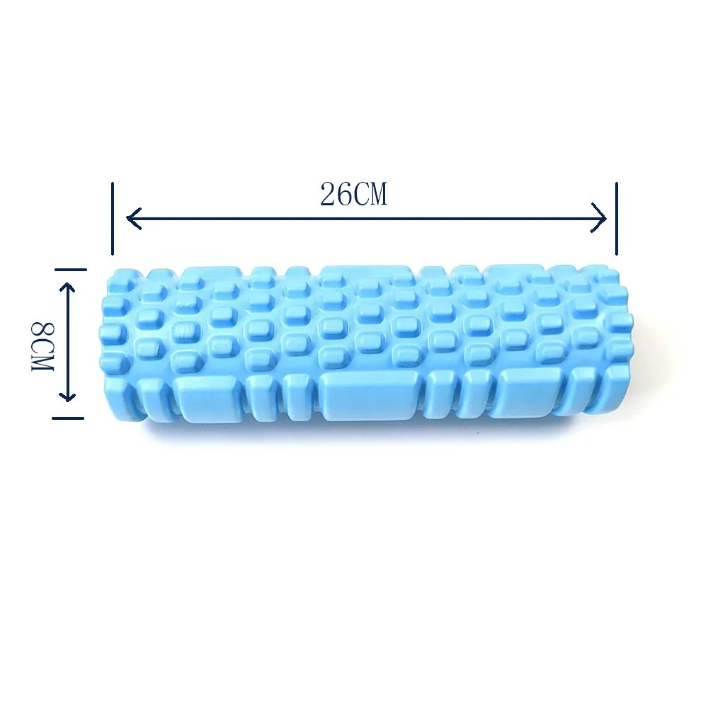 1pc Foam Massage Roller – Hollow Yoga Column for Muscle Massage, Physiotherapy & Sports Rehabilitation