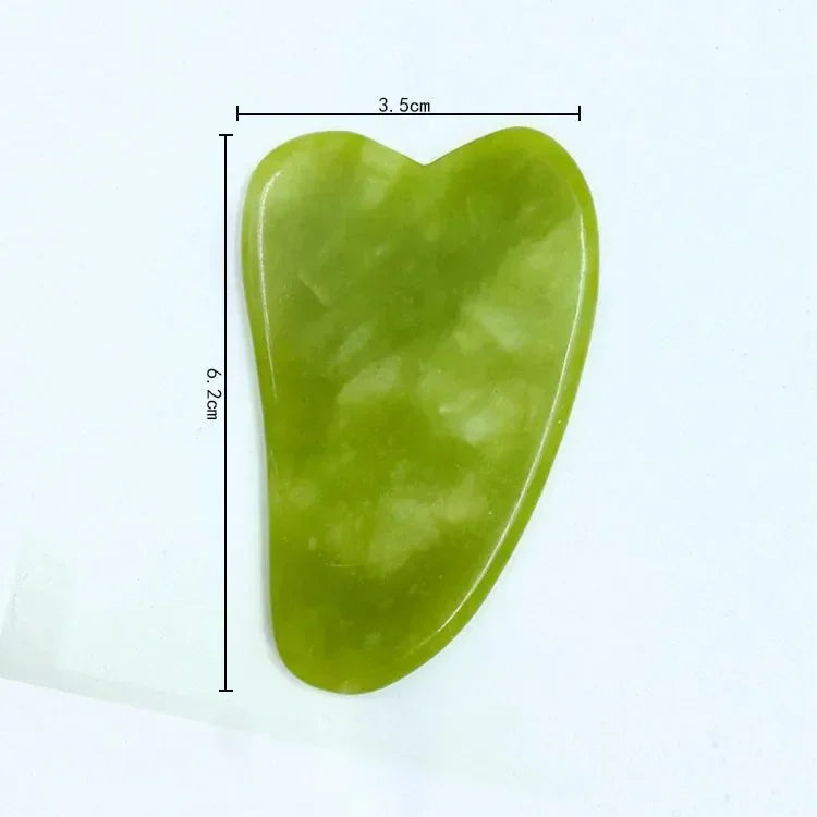Natural Jade Roller & Gua Sha Set – Face, Neck & Eye Massager Tool for Spa, Lifting & Skin Care Therapy