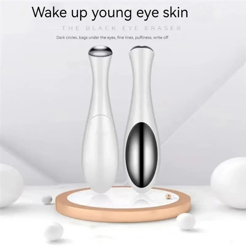 Electric Eye Massager for Fine Lines & Puffiness – Home Beauty Instrument for Eye Care, Anti-Aging, Skin Firming