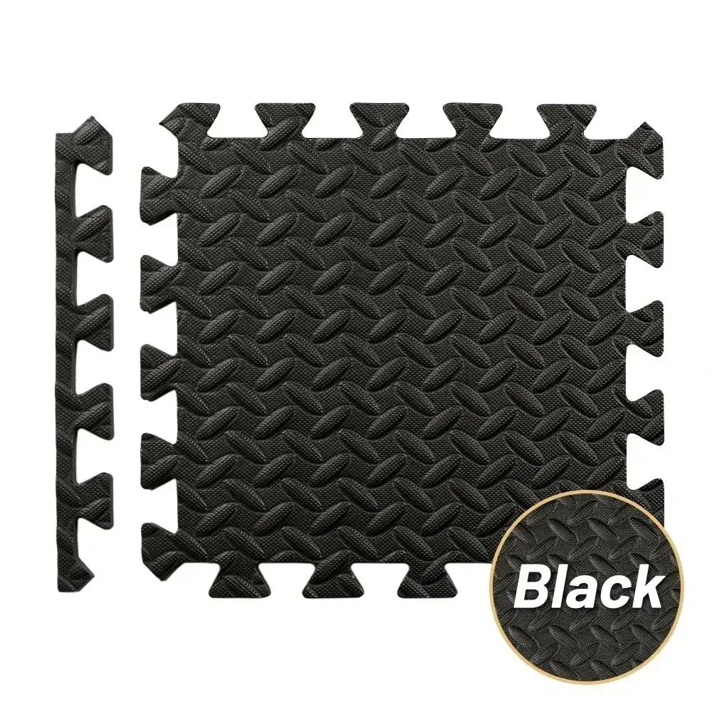 EVA Foam Massage Puzzle Mat – Interlocking Non-Slip Gym Floor Tiles for Home Workout & Acupressure Relief