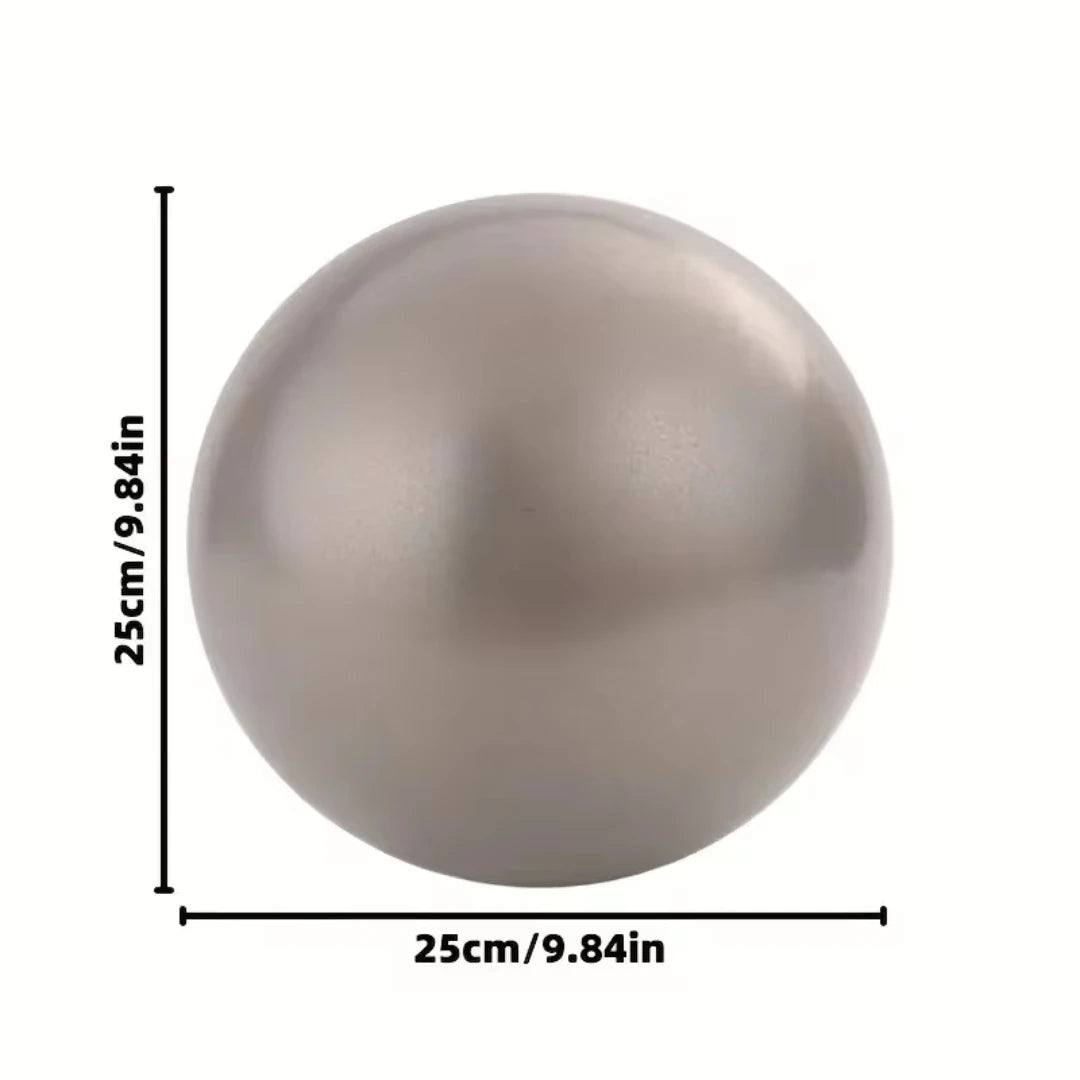 25CM Yoga Pilates Ball – Mini Fitness Balance Ball for Core Training, Therapy, Home Gym, and Physical Rehabilitation