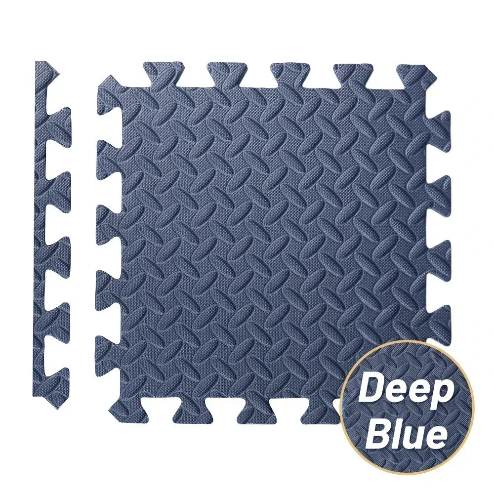 EVA Foam Massage Puzzle Mat – Interlocking Non-Slip Gym Floor Tiles for Home Workout & Acupressure Relief