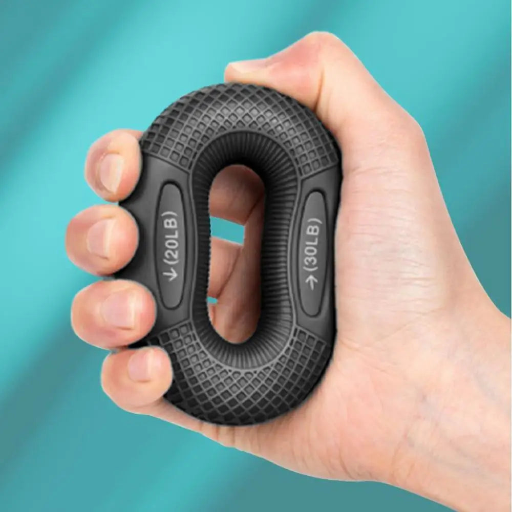 Silicone Finger Gripper Ring – Hand Muscle Strengthener & Wrist Trainer for Grip, Rehab, Carpal Expansion & Fitness Workouts