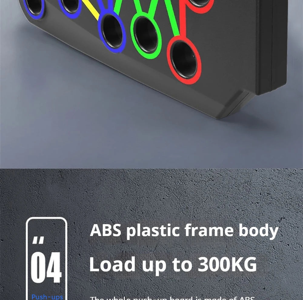 Foldable Push Up Board – Chest, Abs & Core Training | Portable Home Gym Fitness Equipment
