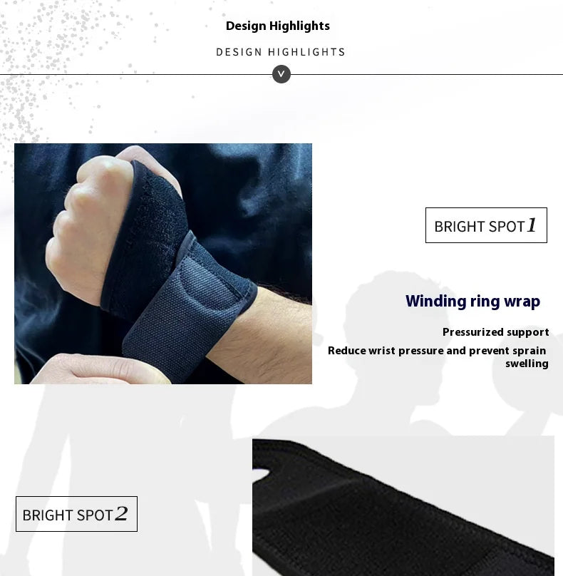 Wrist Brace Support for Men & Women – Breathable Sports Wristband for Gym, Volleyball, Basketball, Tendon & Joint Pain Relief