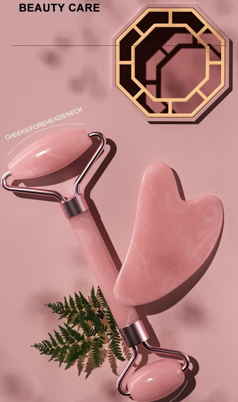 Resin Facial Massage Roller for Face, Neck & Eyes – Skincare Scraping Tool for Muscle Relaxation & Beauty Care