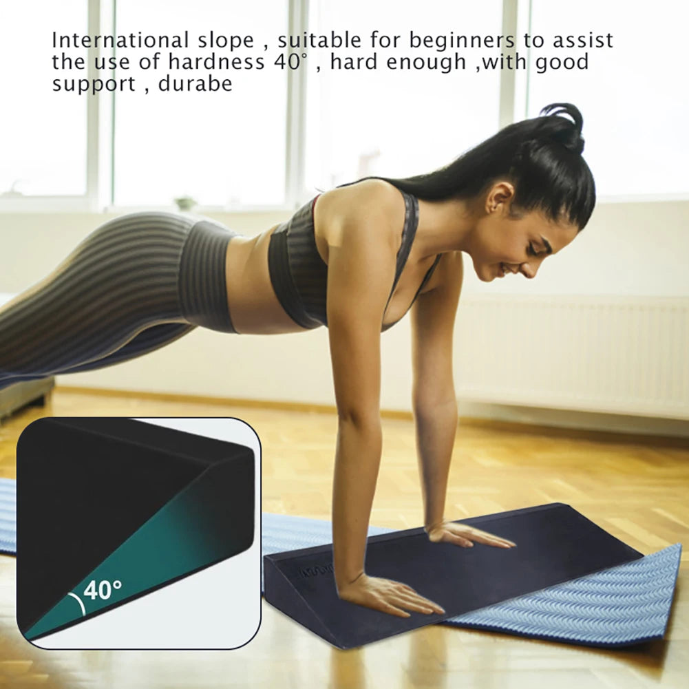 1/2PCS Yoga Wedge Blocks – Lightweight Slant Board for Wrist & Lower Back Support