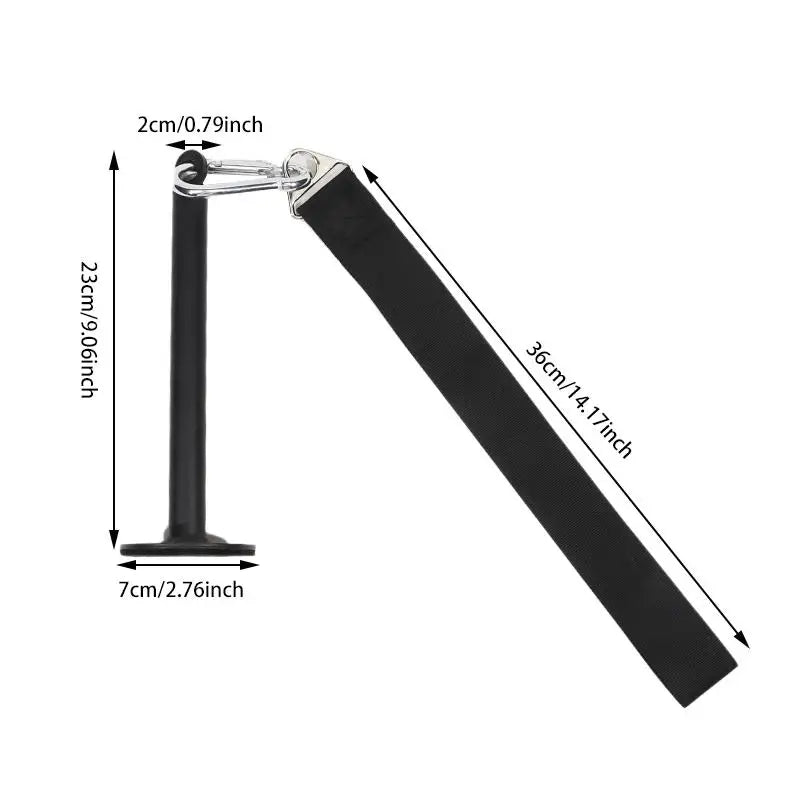 Arm Wrestling Training Strap – Forearm Strengthener with Handle for Cable Machines & Free Weight Power Training
