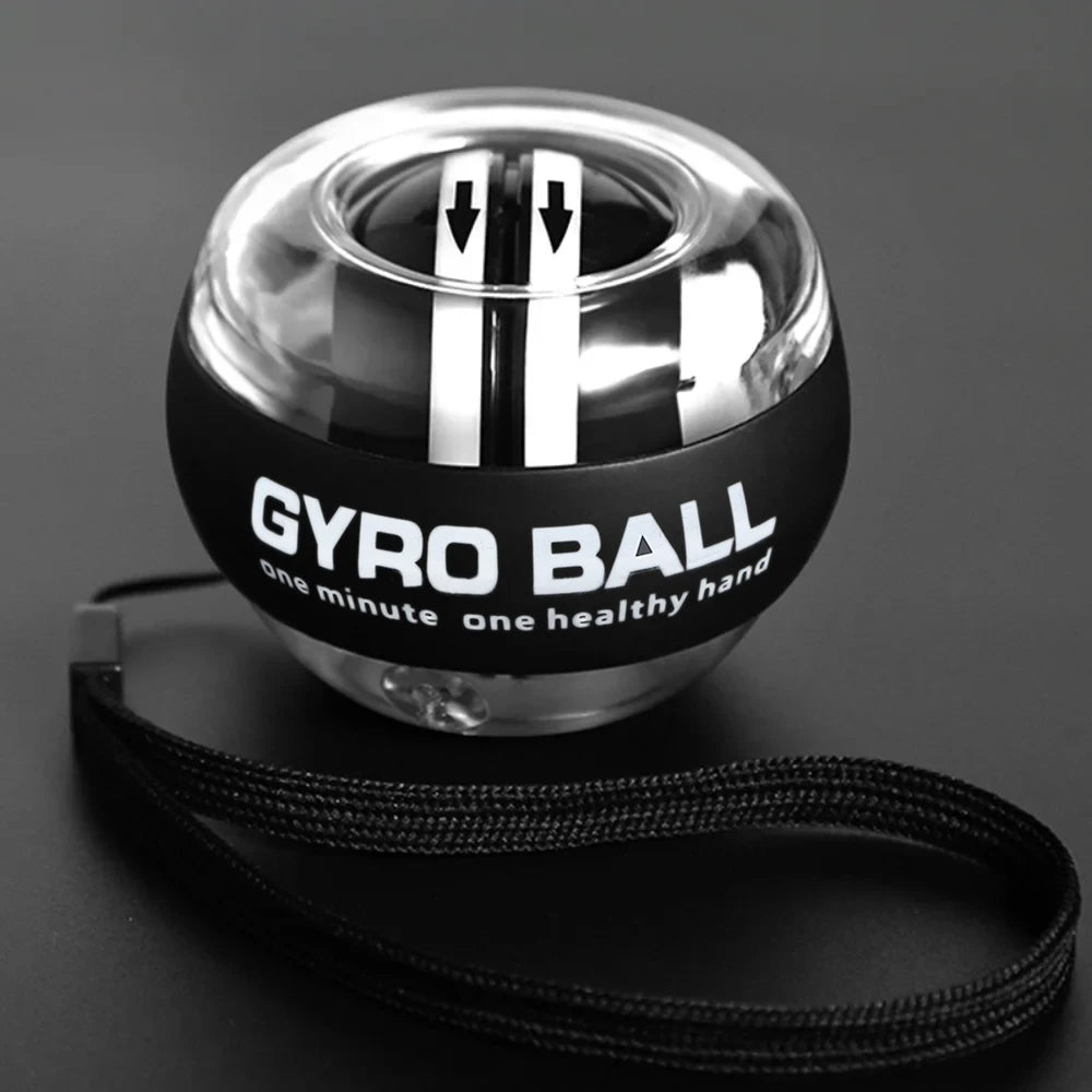 Wrist Power Ball Auto-Start Gyroscopic Grip Strengthener for Hand, Arm, and Forearm Exercise – Home Fitness Tool