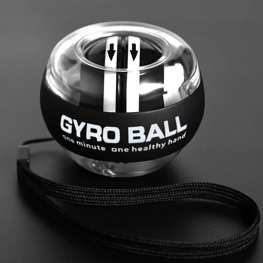 Wrist Power Ball Auto-Start Gyroscopic Grip Strengthener for Hand, Arm, and Forearm Exercise – Home Fitness Tool