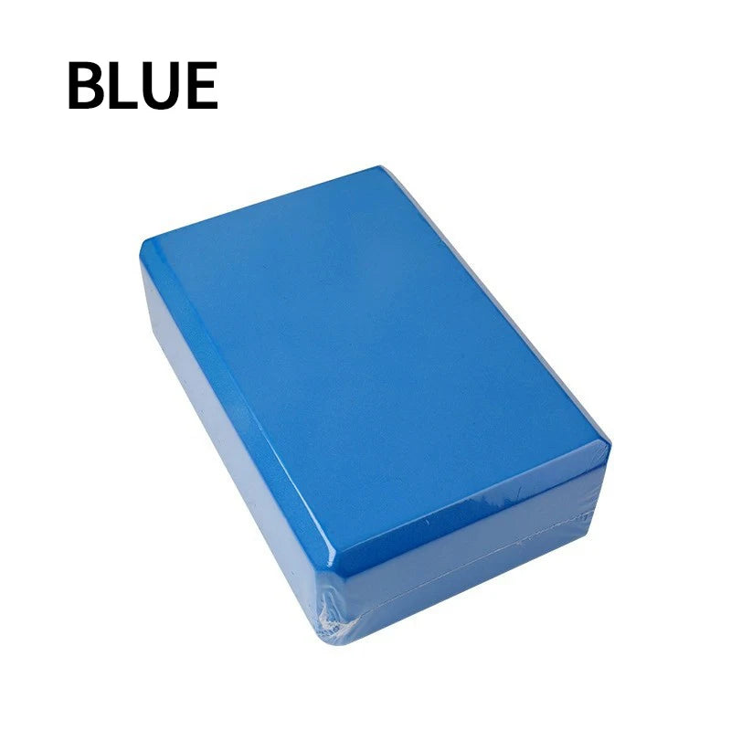 1PC EVA Yoga Block Pilates Brick – Non-Slip Foam Support for Stretching, Balance & Flexibility – Fitness Home Exercise Equipment