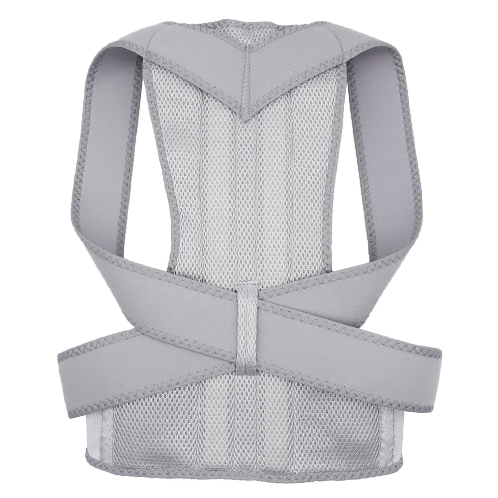 Back Brace Posture Corrector for Men & Women – Adjustable Lumbar & Shoulder Support Belt for Scoliosis Relief