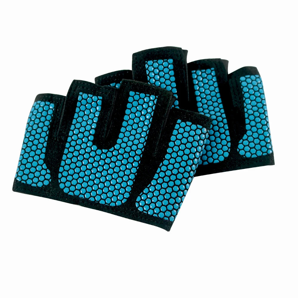 Half Finger Gym Gloves for Men & Women – Anti-Slip Silicone Workout Gloves for Weight Lifting, Pull-Ups & Hand Protection