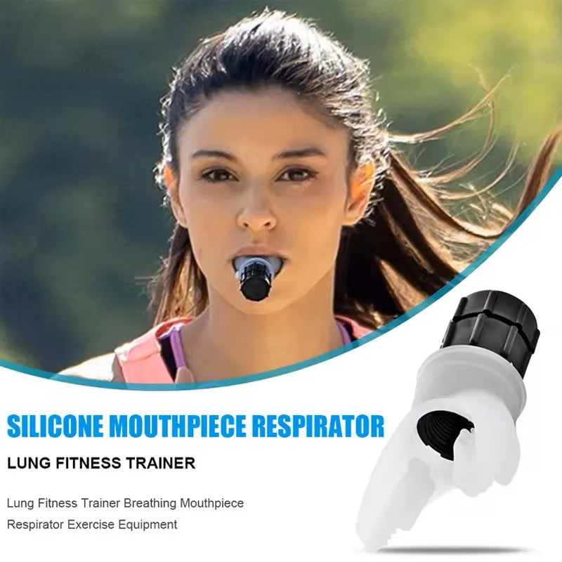 Breathing Exercise Device – Lung Fitness Trainer with Adjustable Resistance for Endurance & Respiratory Strength