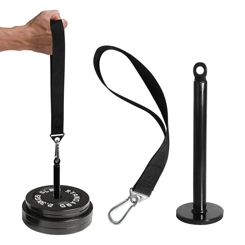 Arm Wrestling Training Strap – Forearm Strengthener with Handle for Cable Machines & Free Weight Power Training