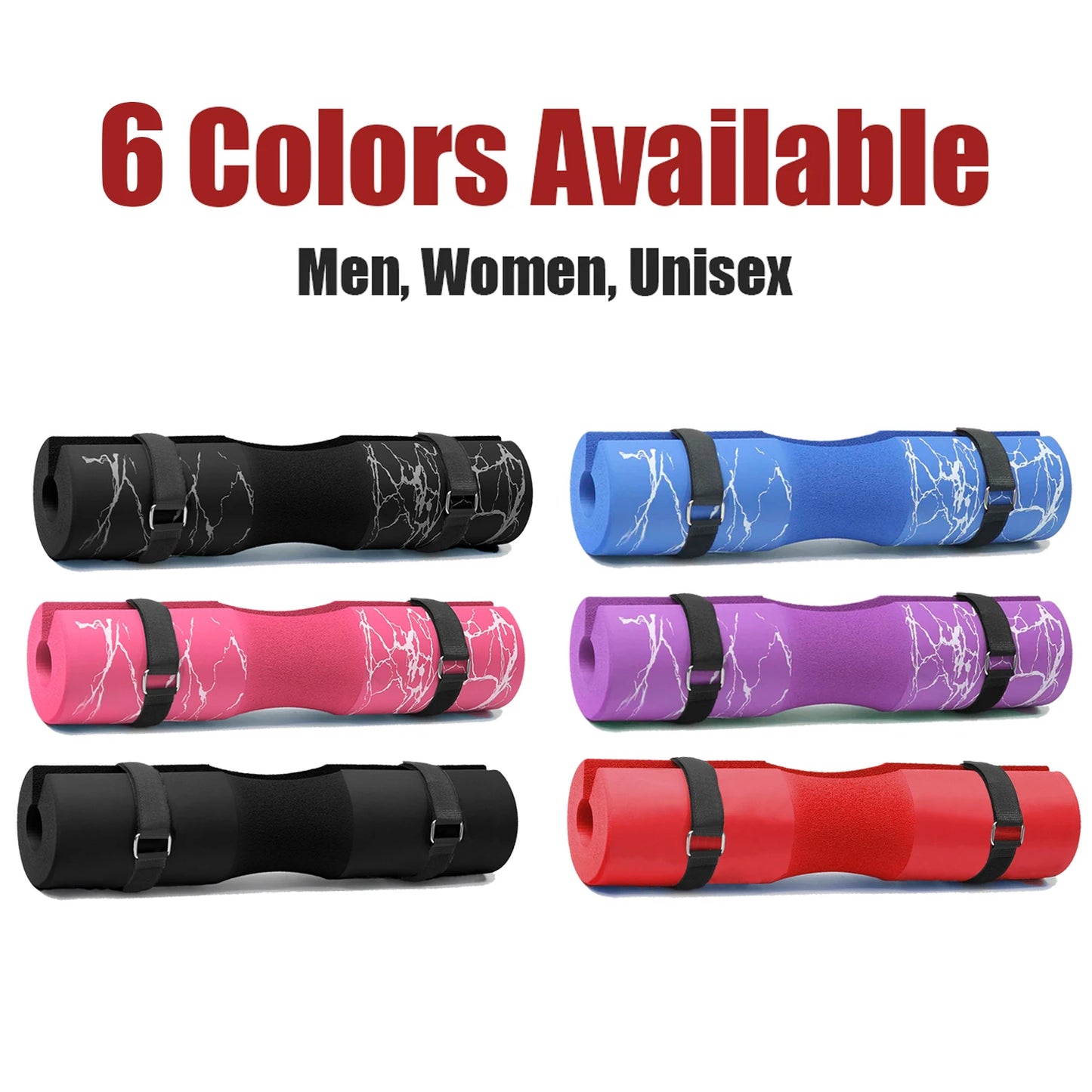 Barbell Squat Pad for Hip Thrusts, Lunges & Squats – Neck & Shoulder Support Foam Protective Pad