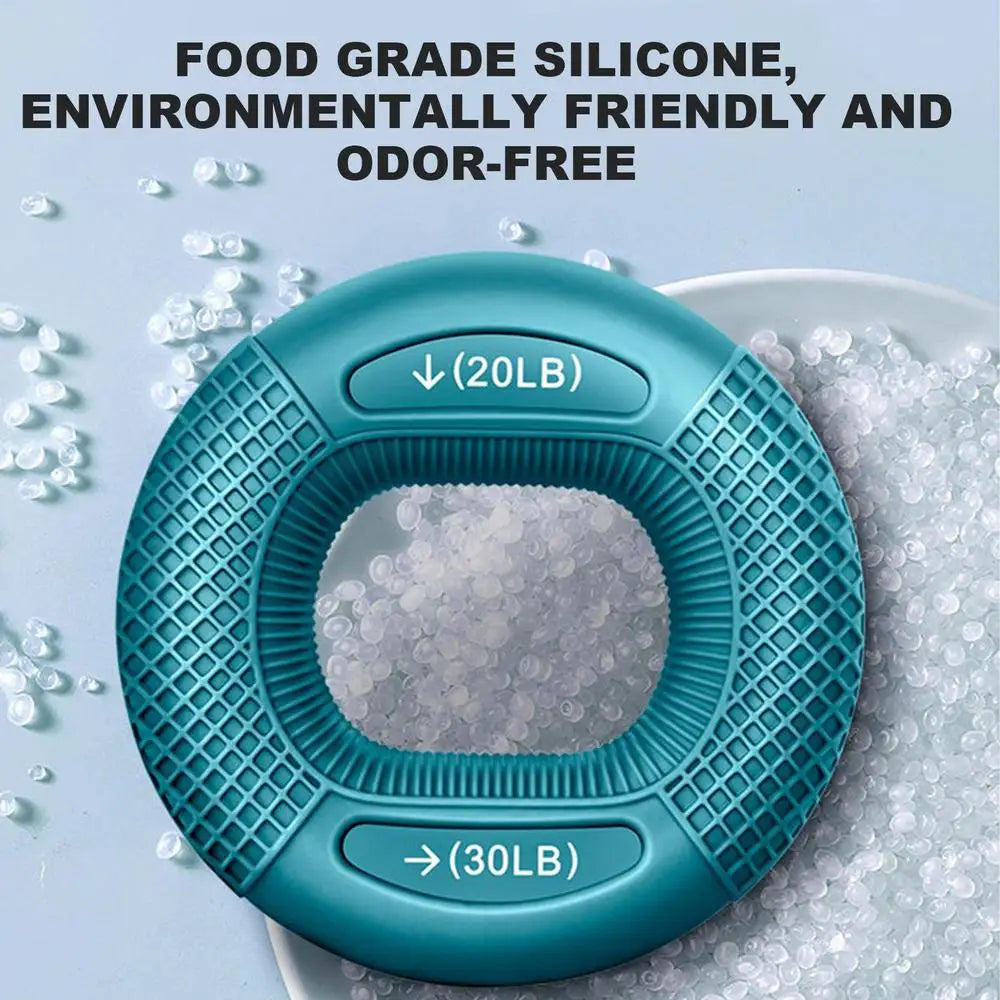 Silicone Finger Gripper Ring – Hand Muscle Strengthener & Wrist Trainer for Grip, Rehab, Carpal Expansion & Fitness Workouts