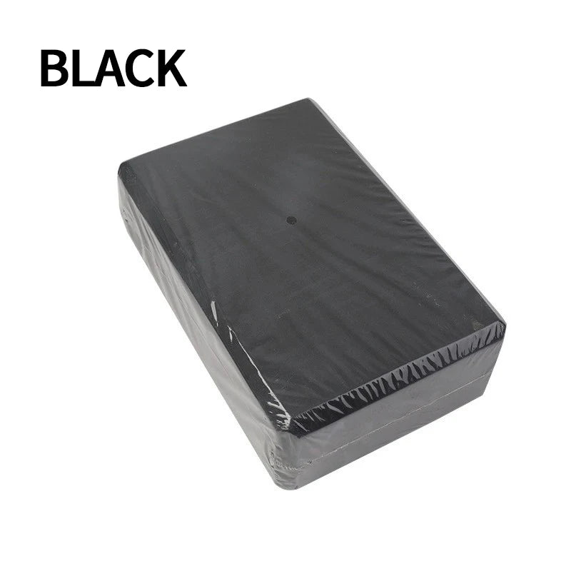 1PC EVA Yoga Block Pilates Brick – Non-Slip Foam Support for Stretching, Balance & Flexibility – Fitness Home Exercise Equipment