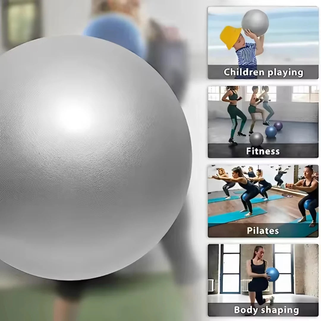 25CM Yoga Pilates Ball – Mini Fitness Balance Ball for Core Training, Therapy, Home Gym, and Physical Rehabilitation