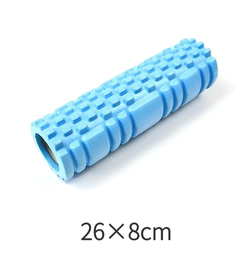 1pc Foam Massage Roller – Hollow Yoga Column for Muscle Massage, Physiotherapy & Sports Rehabilitation
