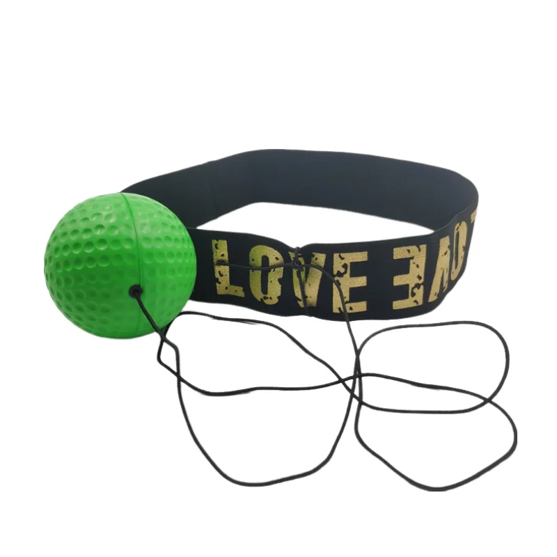 MMA Boxing Speed Ball – Head-Mounted PU Reaction Ball for Hand-Eye Coordination, Muay Thai & Fitness Training