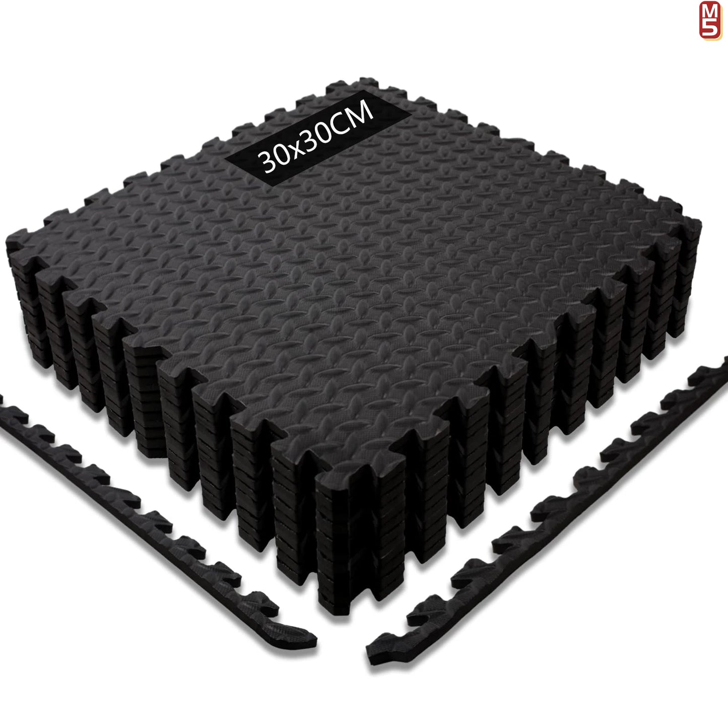 EVA Foam Massage Puzzle Mat – Interlocking Non-Slip Gym Floor Tiles for Home Workout & Acupressure Relief