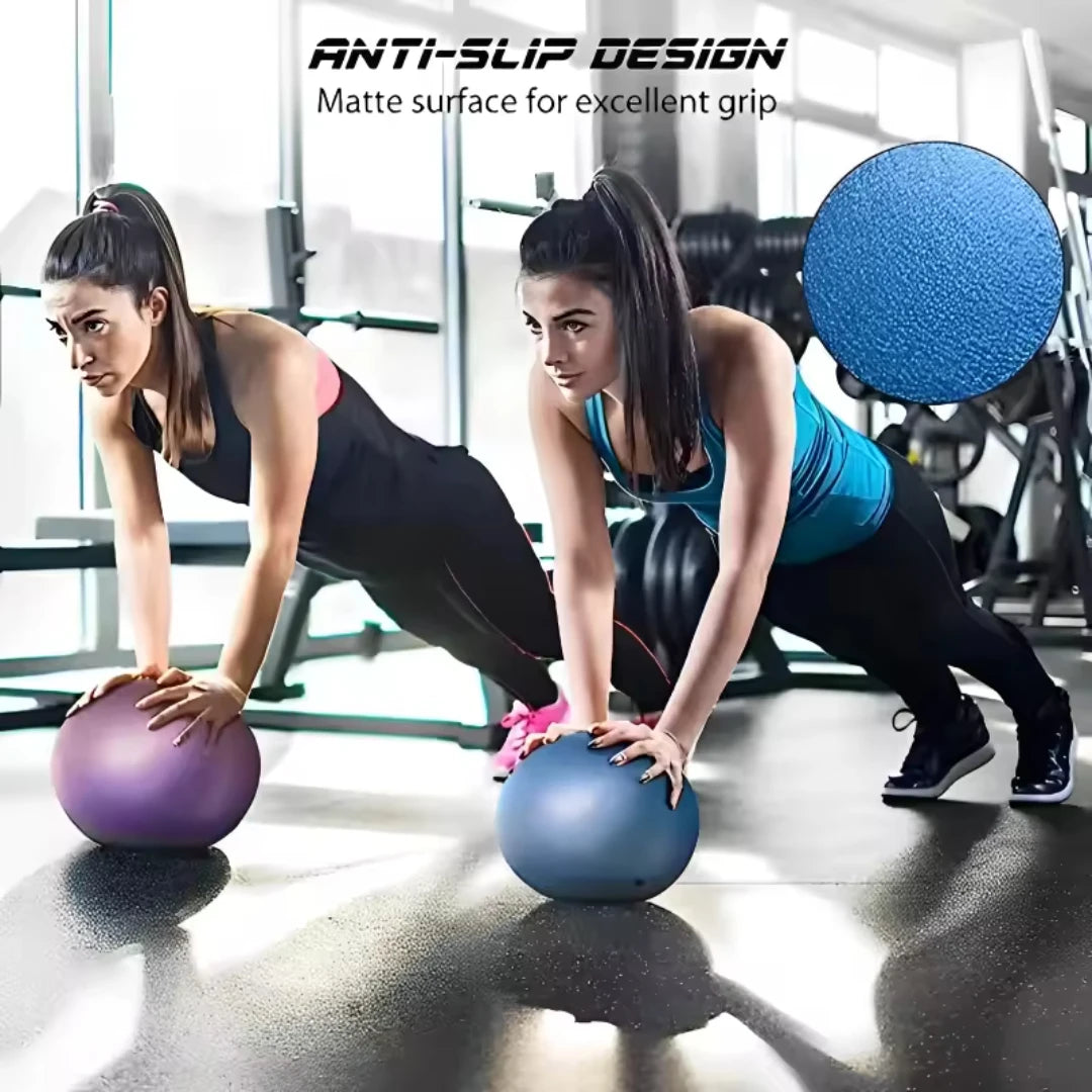 25CM Yoga Pilates Ball – Mini Fitness Balance Ball for Core Training, Therapy, Home Gym, and Physical Rehabilitation