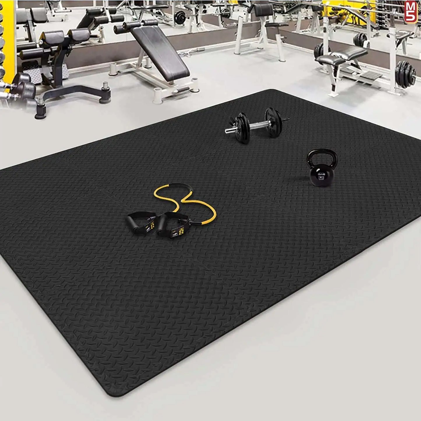 EVA Foam Massage Puzzle Mat – Interlocking Non-Slip Gym Floor Tiles for Home Workout & Acupressure Relief