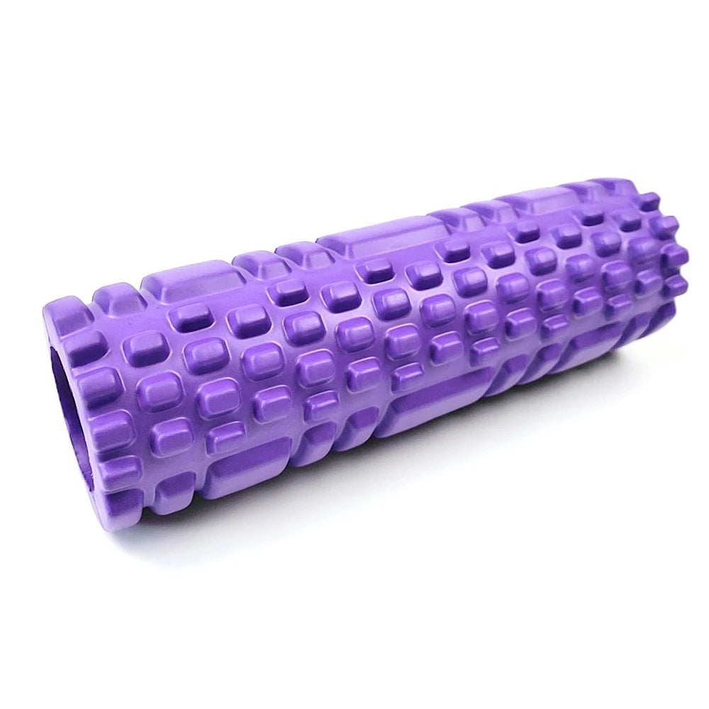 1pc Foam Massage Roller – Hollow Yoga Column for Muscle Massage, Physiotherapy & Sports Rehabilitation