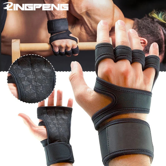 Training Sport Gloves for Men & Women – Workout Gym Gloves with Wrist Support for Weightlifting & Bodybuilding