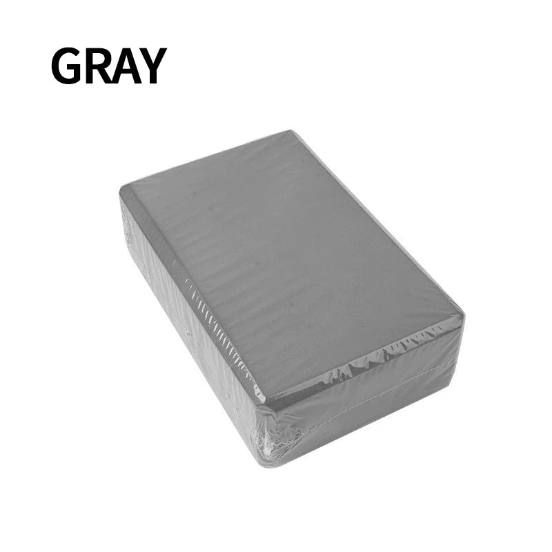 1PC EVA Yoga Block Pilates Brick – Non-Slip Foam Support for Stretching, Balance & Flexibility – Fitness Home Exercise Equipment