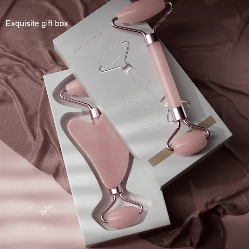 Resin Facial Massage Roller for Face, Neck & Eyes – Skincare Scraping Tool for Muscle Relaxation & Beauty Care