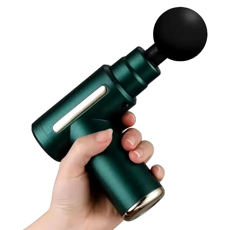 Portable Mini Fascia Massage Gun – Deep Tissue Massager with Adjustable Speed for Full Body Relief