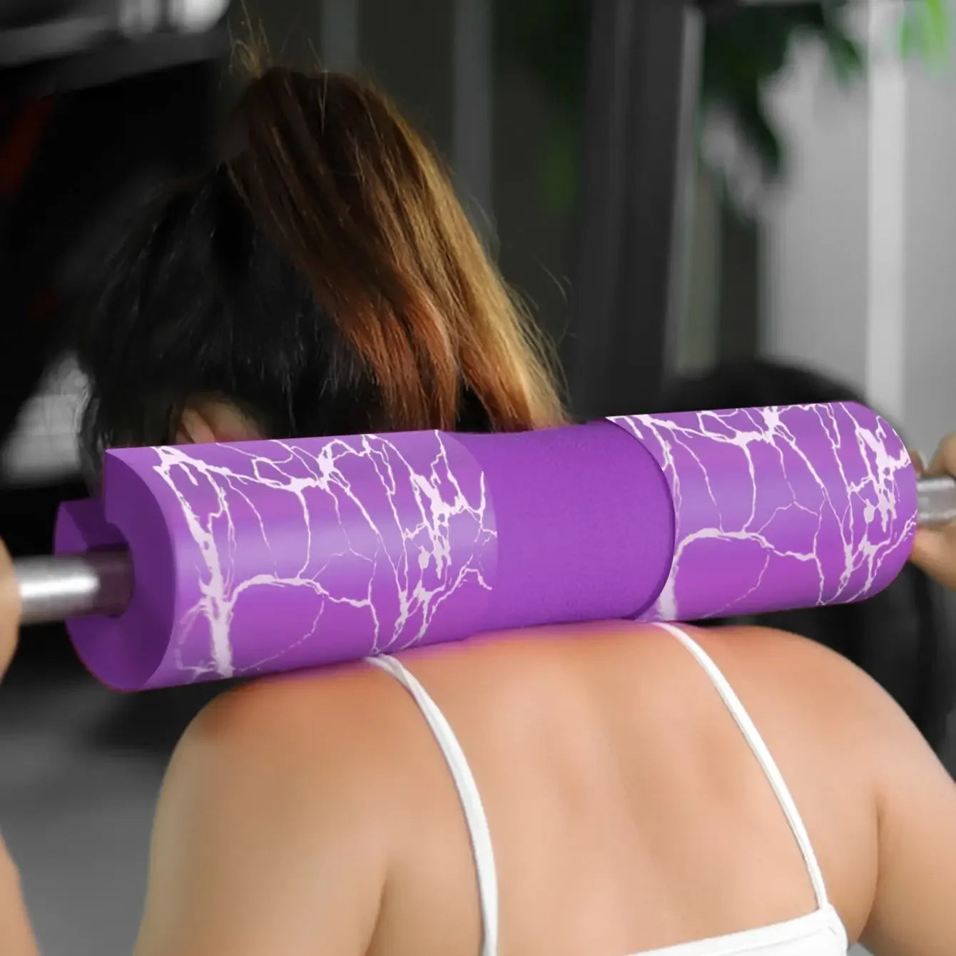 Barbell Pad for Squats & Hip Thrusts – High-Density Foam Sponge Cushion for Back, Lunge & Leg Workouts