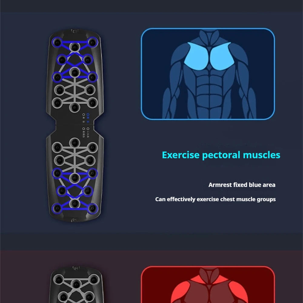 Foldable Push Up Board – Chest, Abs & Core Training | Portable Home Gym Fitness Equipment