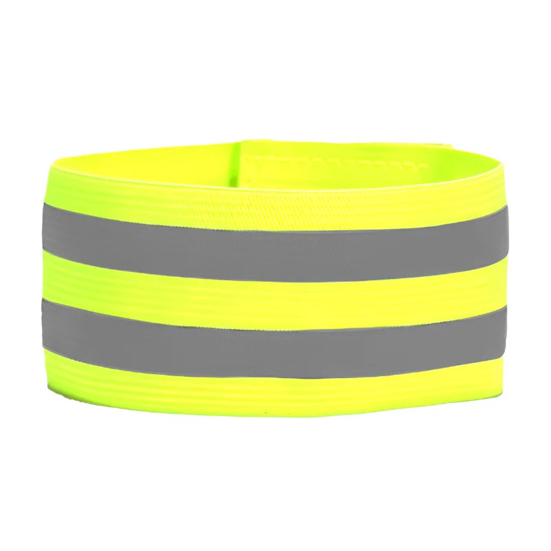 Reflective Safety Bands for Wrist, Arm, Ankle, Leg – High Visibility Straps for Night Running, Walking & Cycling