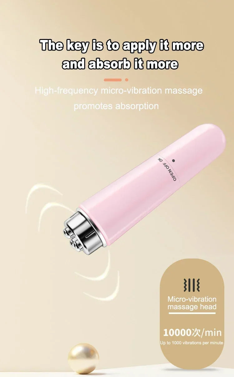Electric Eye Massager – Micro Vibration Facial Beauty Tool for Dark Circles, Puffiness & Eye Relaxation