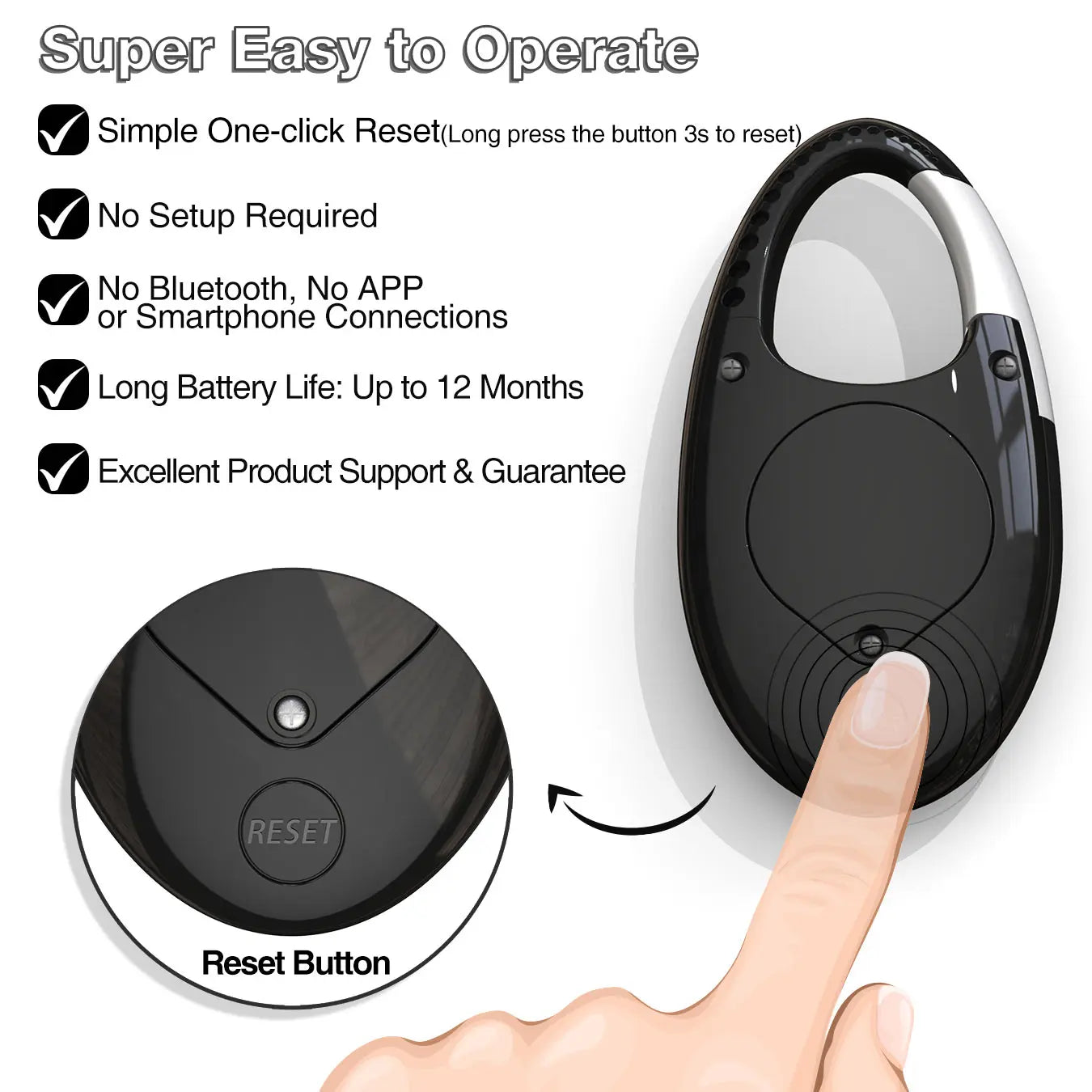 FITCENT 3D Pedometer for Walking – Step Counter with Large Display for Men, Women, Seniors & Kids