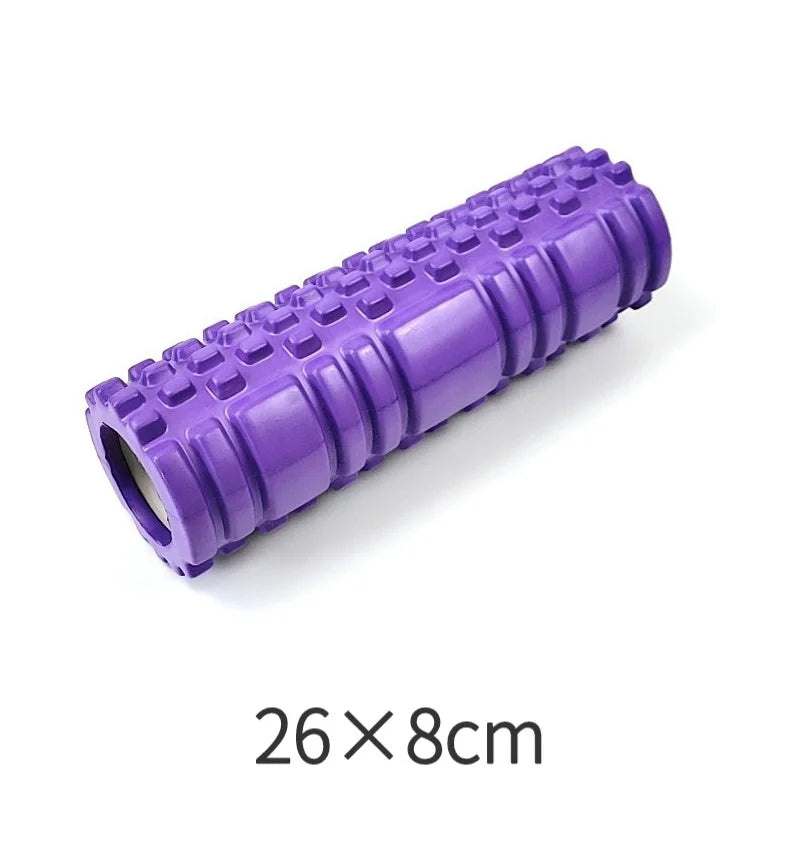 1pc Foam Massage Roller – Hollow Yoga Column for Muscle Massage, Physiotherapy & Sports Rehabilitation